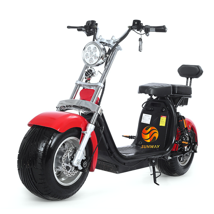 60v 800w-1000w Fat Tire Electric Bike/Citycoco/Wolf Fat Tire E-Scooter