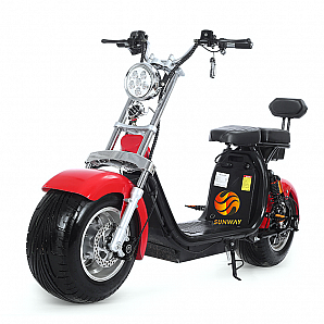 60v 800w-1000w Fat Tire Electric Bike/Citycoco/Wolf Fat Tire E-Scooter