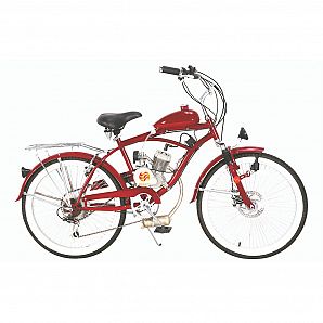 Sunway 26inch 2-Stroke 50 60 80CC Gas Engine Bicycle,Beach bicycle